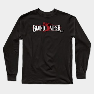 Blond Viper Logo White Long Sleeve T-Shirt